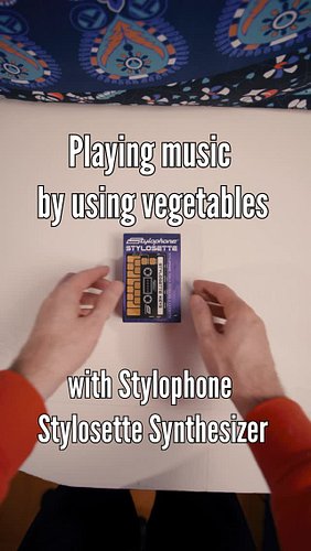 Experience how a pocket-sized synth turns everyday veggies into a musical instrument!

🥕🎶 In this video, I unbox the Stylopho...