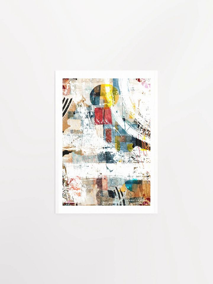 'Through the Storm' by Edward Martin: Mixed Media Collage Print product image (2)