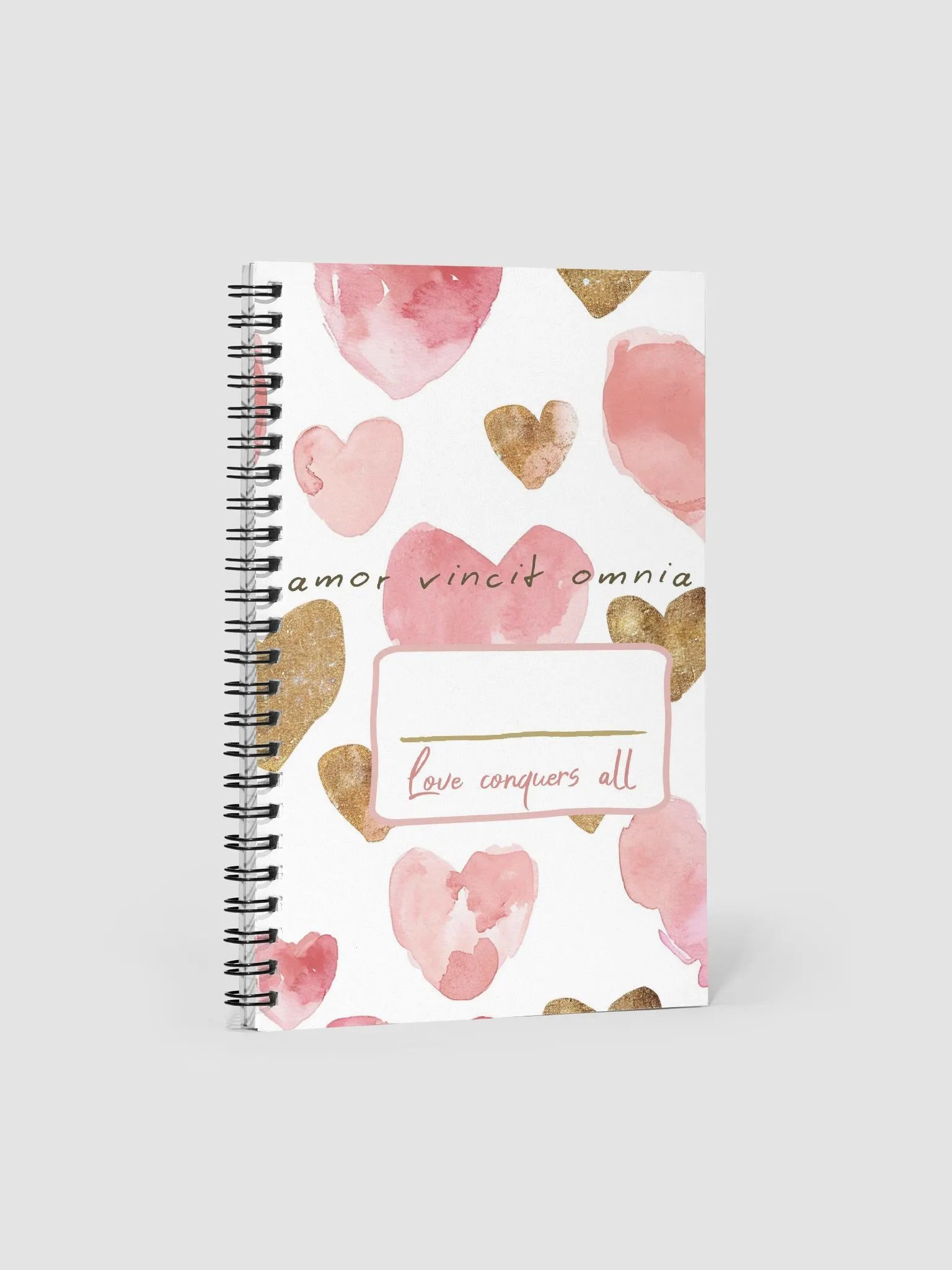 Amor Vincit Omnia Notebook product image (3)