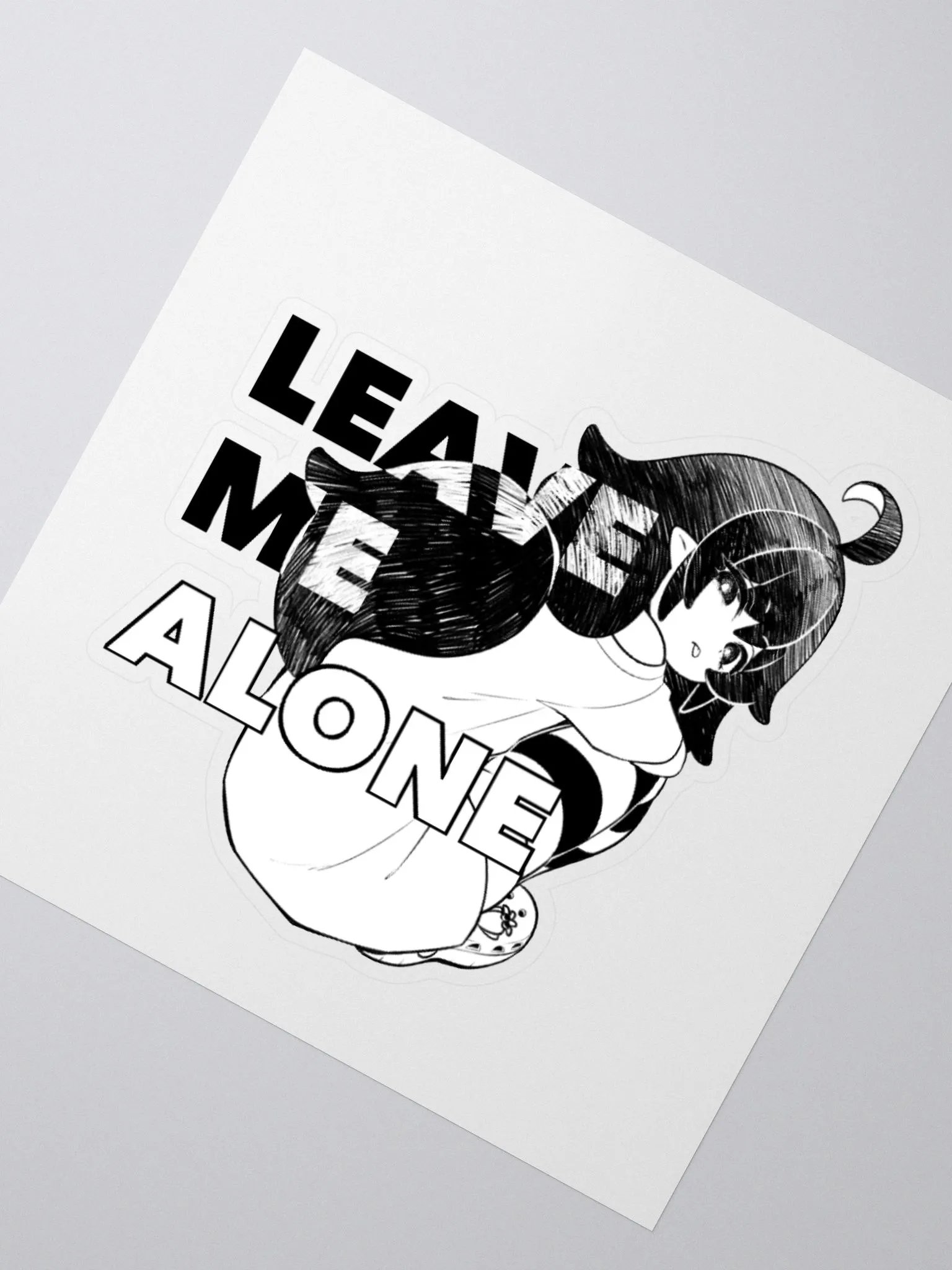 Leave Me Alone Sticker product image (6)