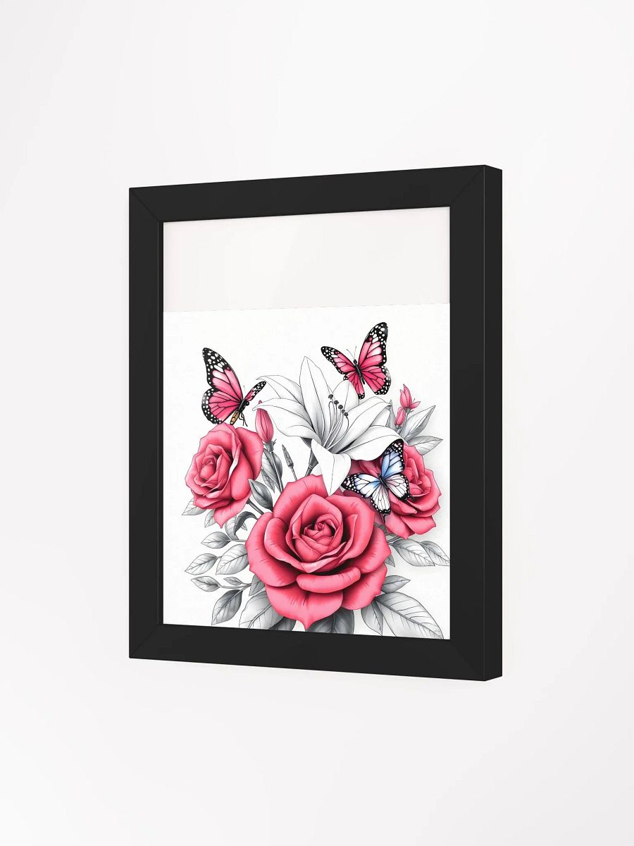 Butterfly Garden Framed Matte Poster product image (31)