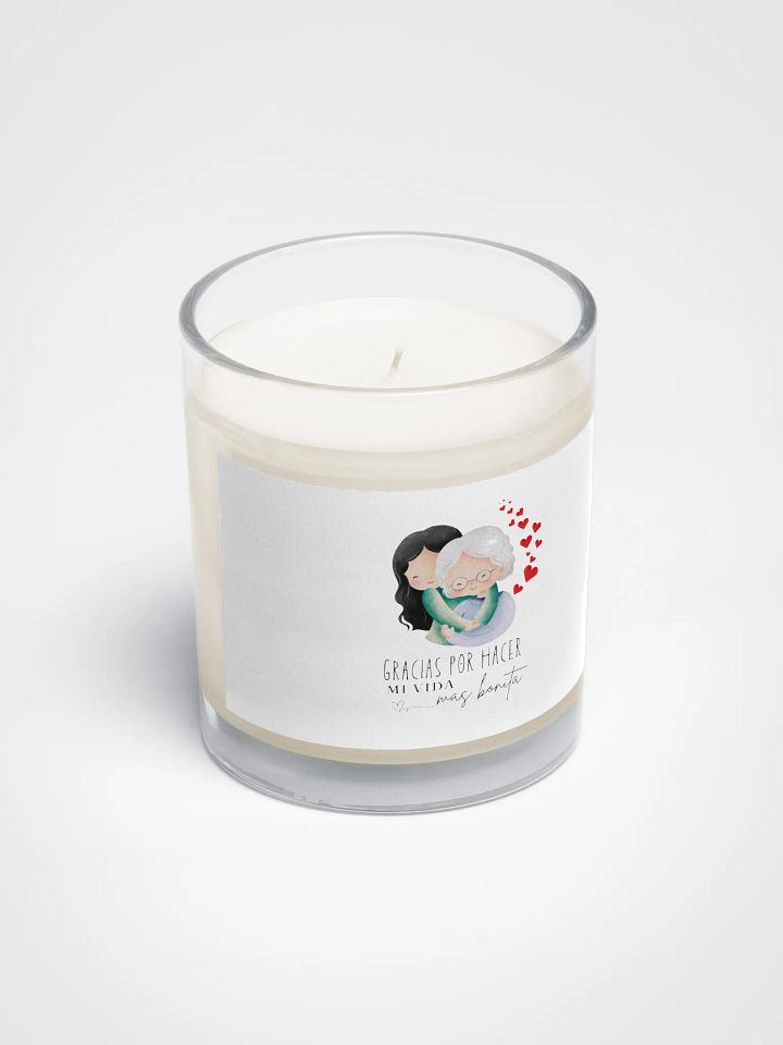 Love Mother’s Day design for Grandma Gracias Candle product image (2)