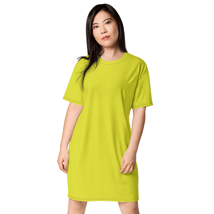Oversized T-Shirt Dress - Vibrant Starship, Sizes 2XS-6XL product image (1)