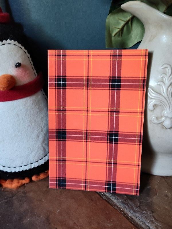Plaid journal product image (2)