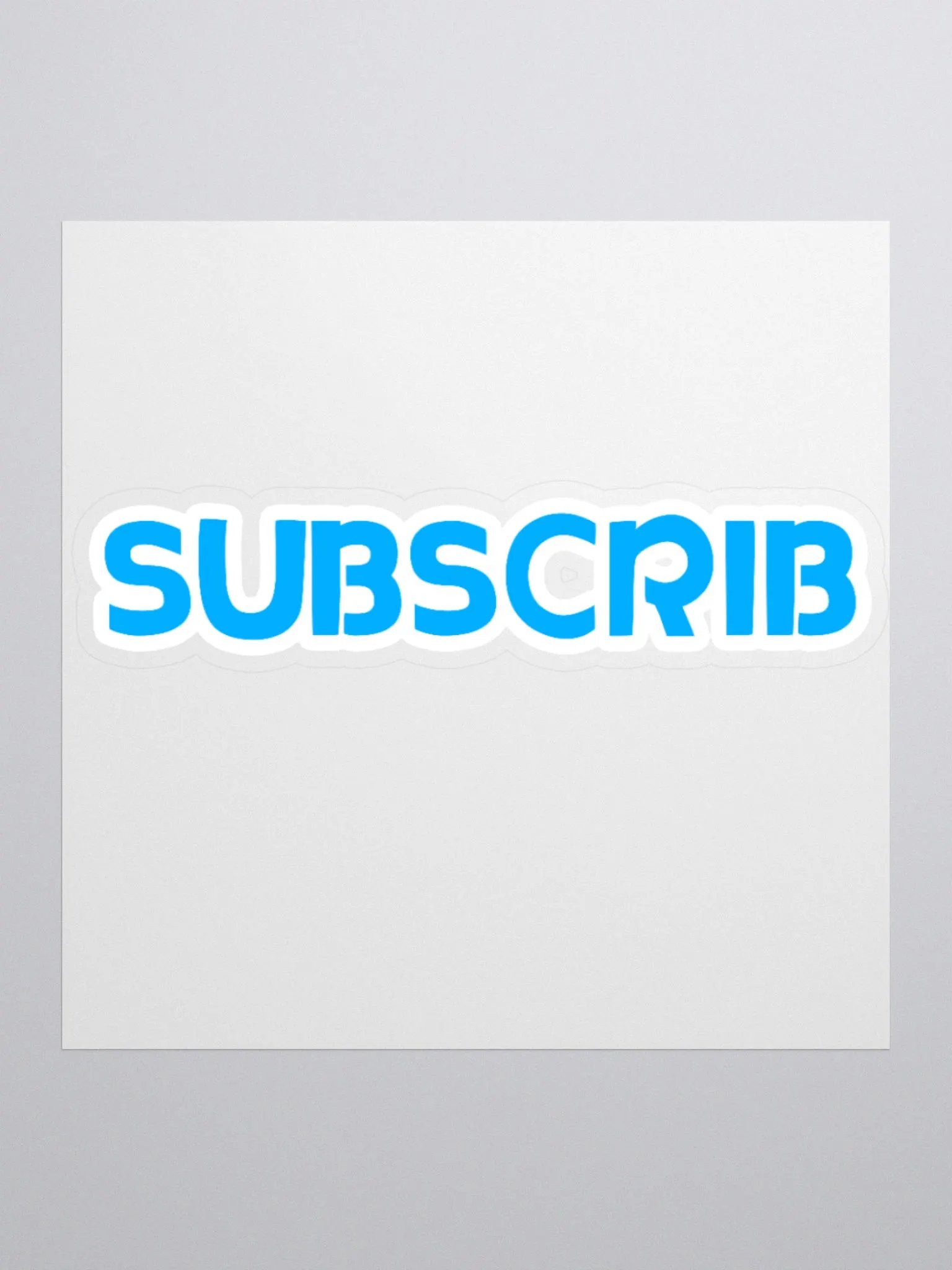 SUBSCRIB STICKER product image (4)