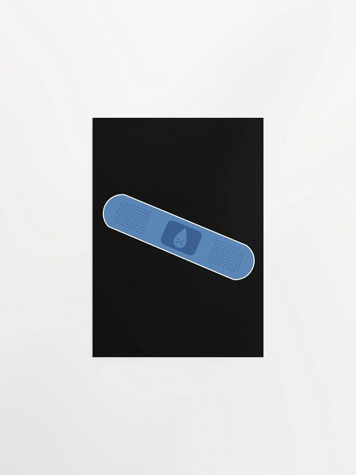 Severance Lumon Band-Aid Poster – Enhanced Matte Corporate Horror Wall Art product image (1)