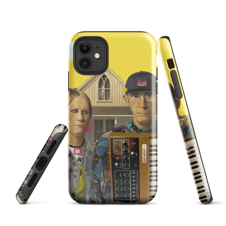 American Prophet by Frank Fonik, Techno EDM Tough Case for iPhone® product image (1)