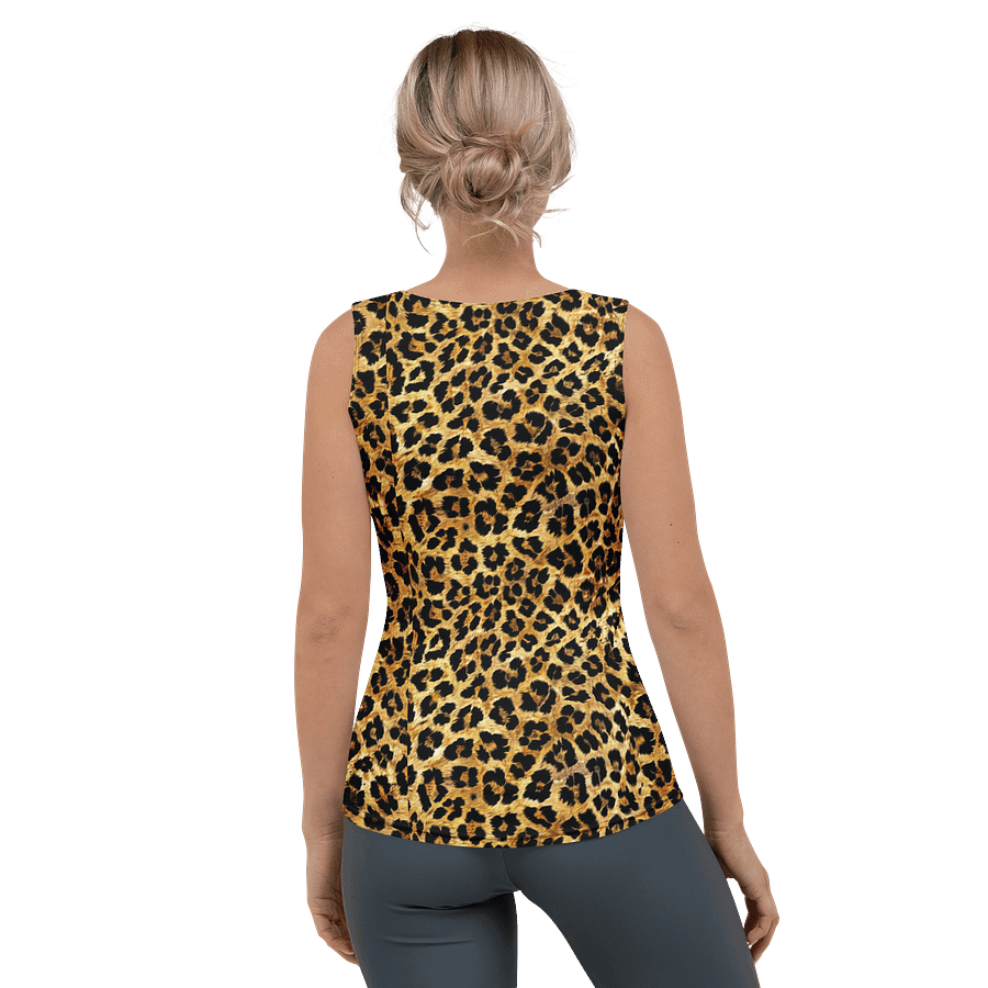 Wild Vibe Leopard Print Women’s Tank Top product image (4)