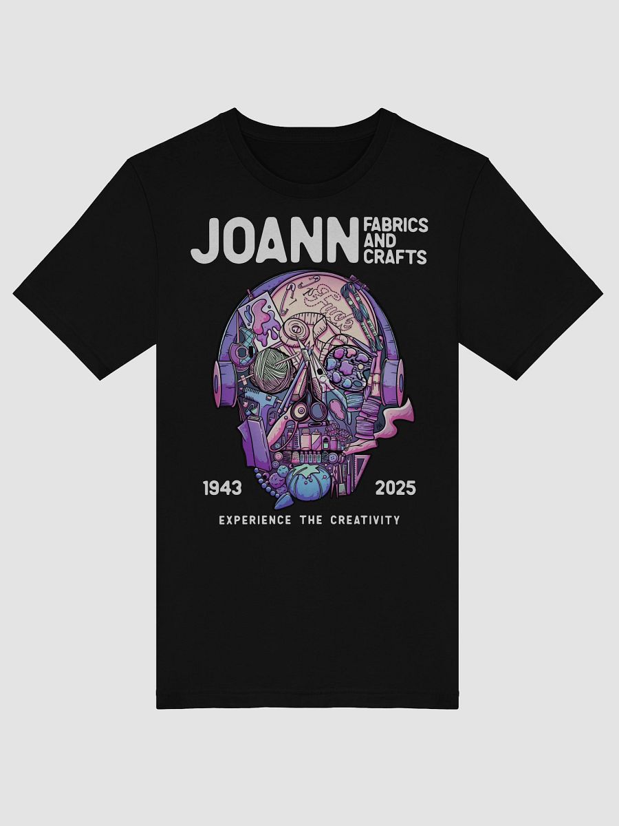 Tribute to JoAnn Craft Skull (Light Text) product image (77)