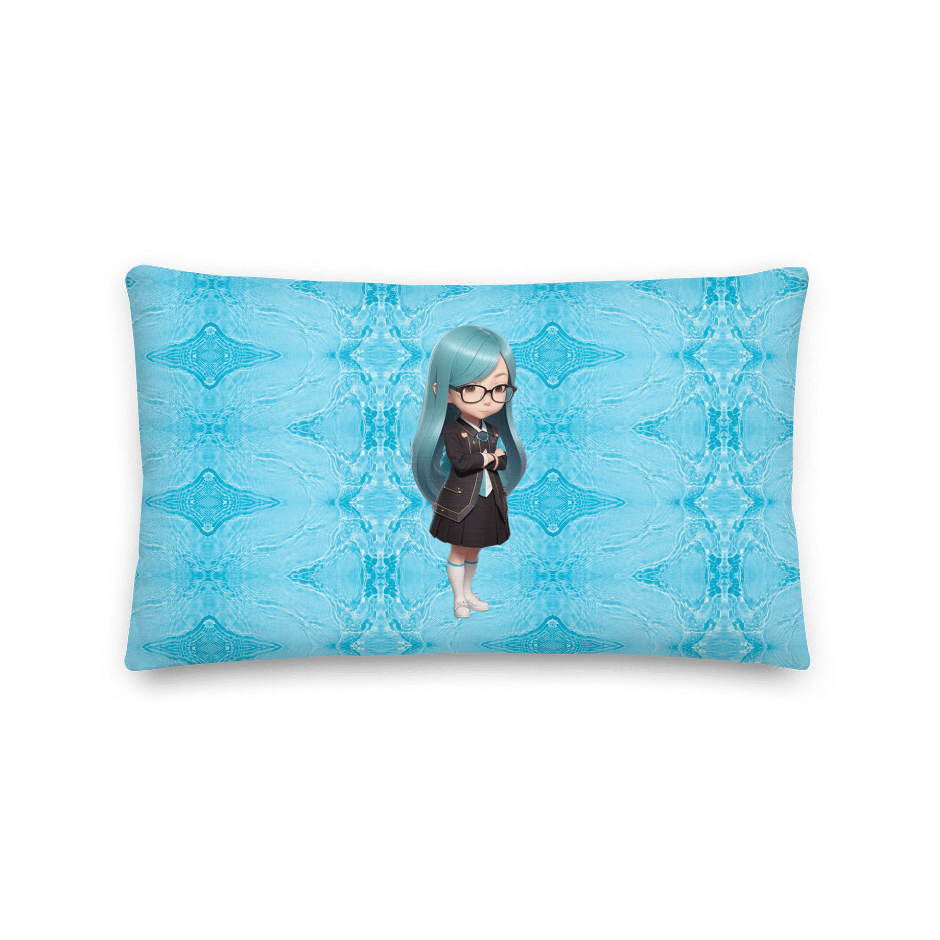 (Aqua CHIBI) K Pillow product image (1)