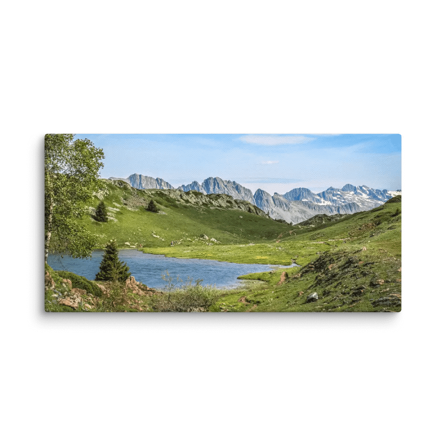 Fine Art print canva - Alpe d'huez France product image (1)
