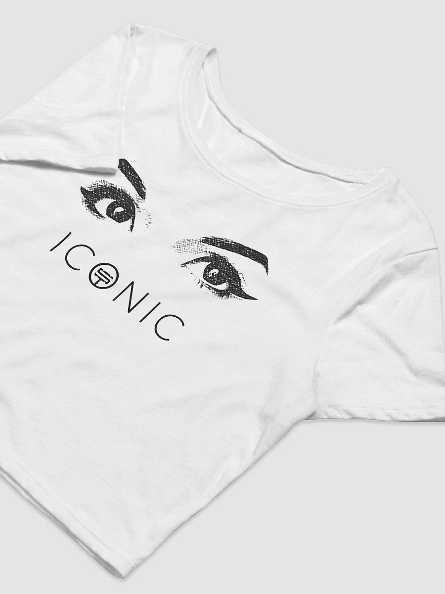Smashley Couture - Iconic White Cropped Tee product image (3)