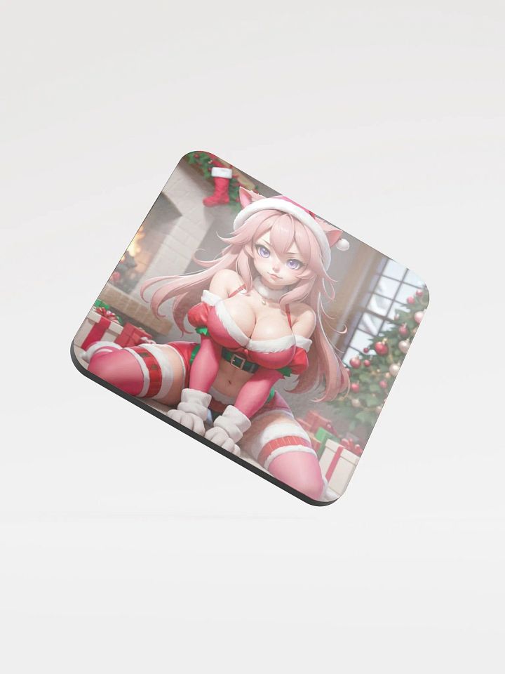 Santa Cat Coaster Set product image (1)