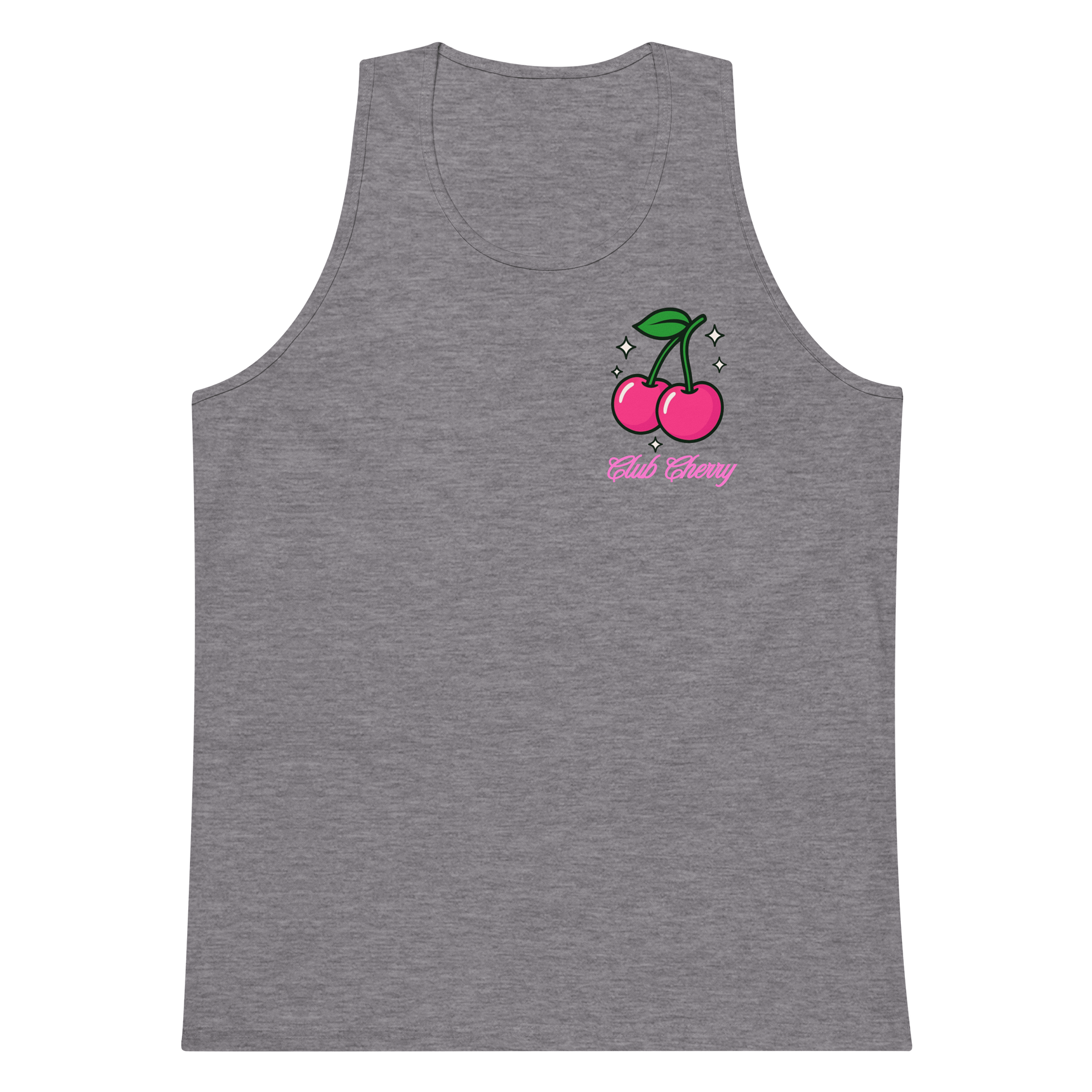 Club Cherry Unisex Tank w/Pink Logo product image (15)