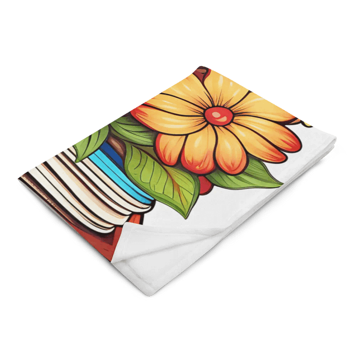 Beautiful Wooden Cross & Floral Throw Blanket product image (14)