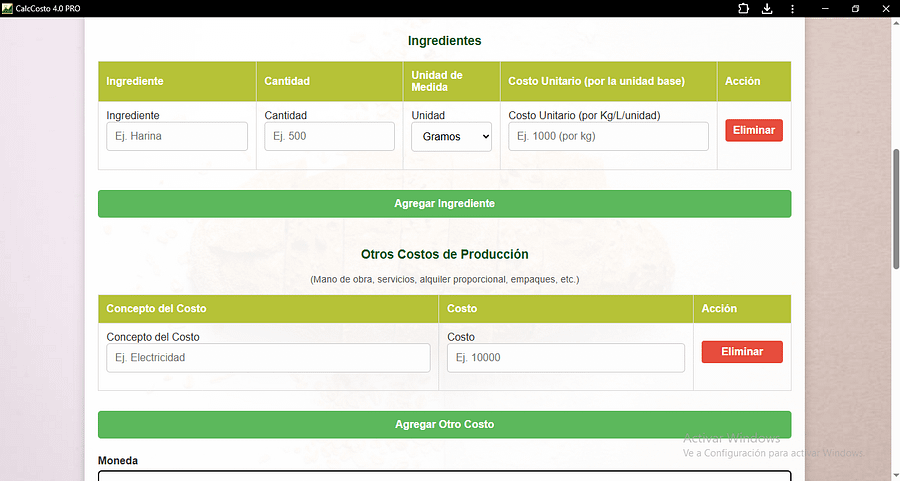 CalcCostos 4.0 PRO product image (3)