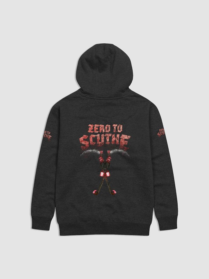 Zero To Scythe Hoodie Full Text product image (2)