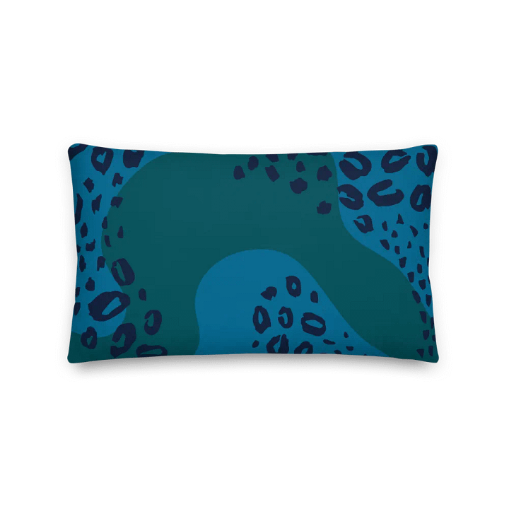 Teal Camo Chic Premium Pillow product image (5)