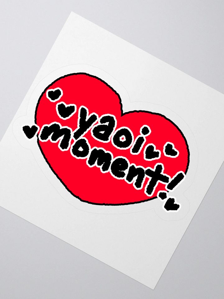 YAOI MOMENT Kiss Cut Sticker product image (2)