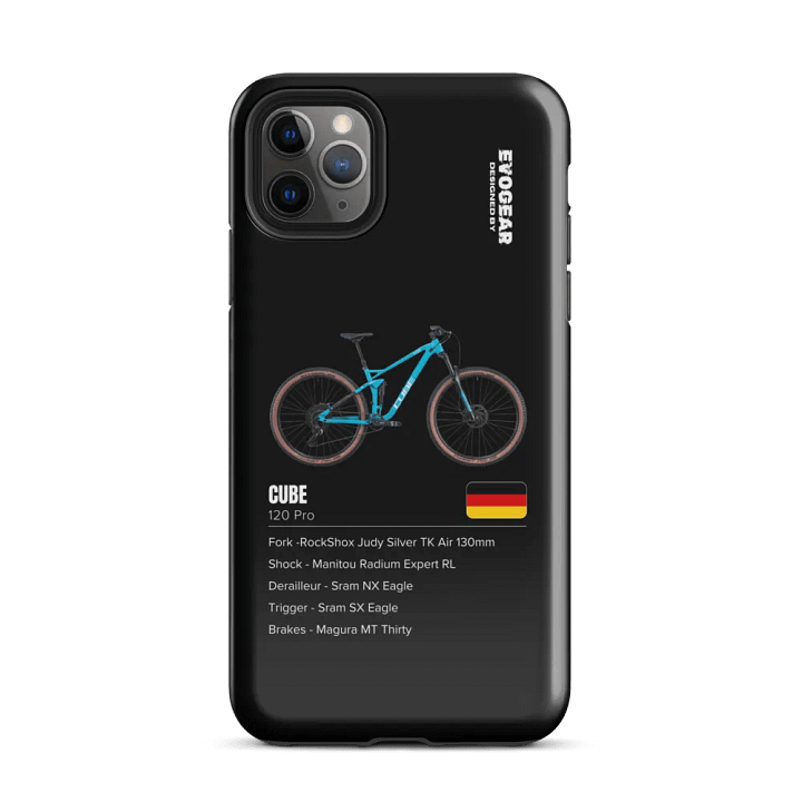 Black Cube 120 Pro iPhone Case product image (51)