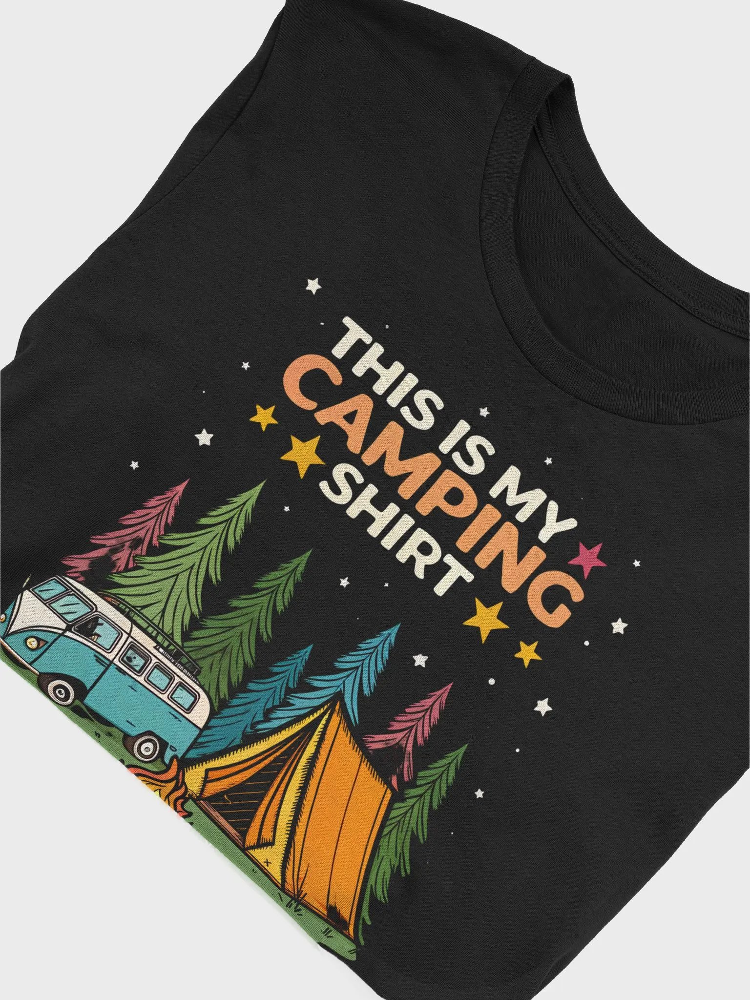 This is My Camping Shirt - Funny Camper Gift Idea T-Shirt for Campers, RV Lovers, Outdoor Adventure, Hiking & Nature Ent product image (5)