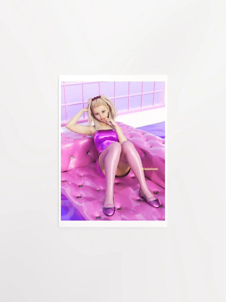 Fay Glimmering Pink Poster product image (1)