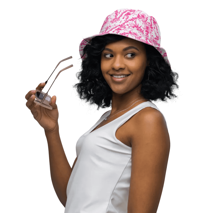 Pink Ceramic Vardorvis Bucket Hat product image (7)