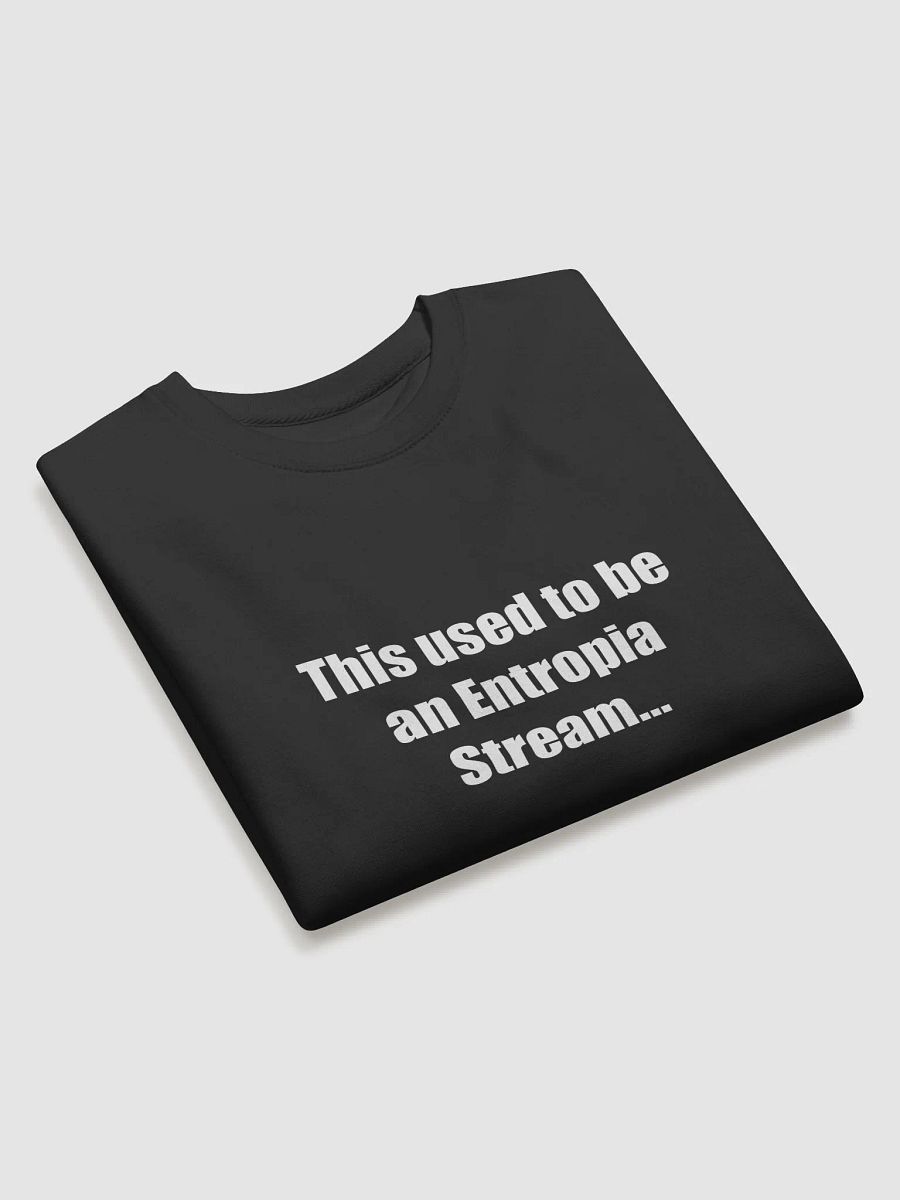 Sweatshirt - This Used To Be An Entropia Stream product image (3)