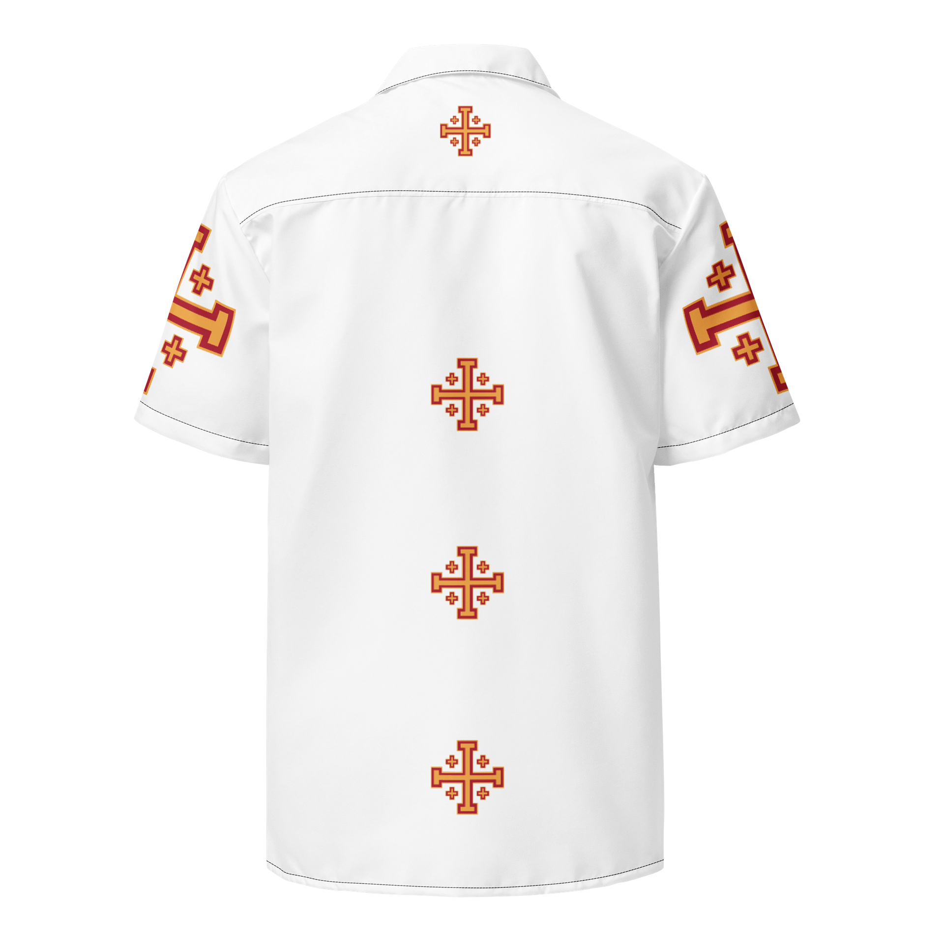 Hawaiian Jerusalem Cross Shirt product image (2)