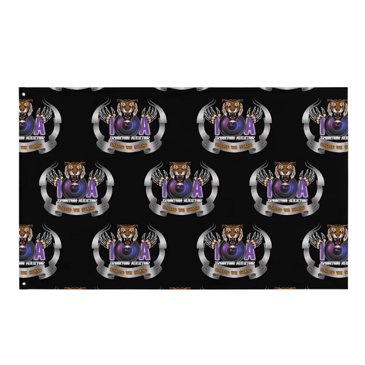 Black Ironton Auditor Flag product image (1)