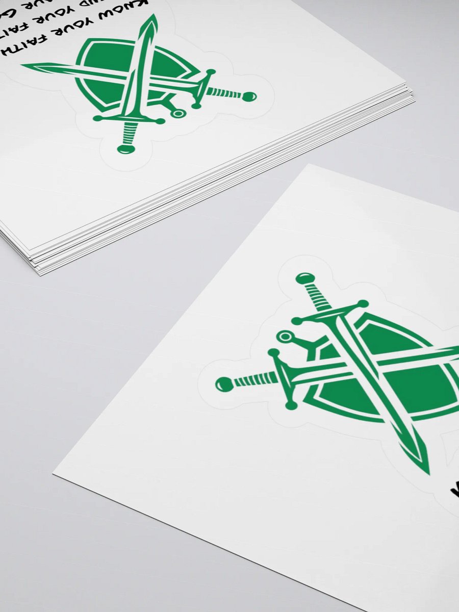 Know Your Faith Sticker product image (7)