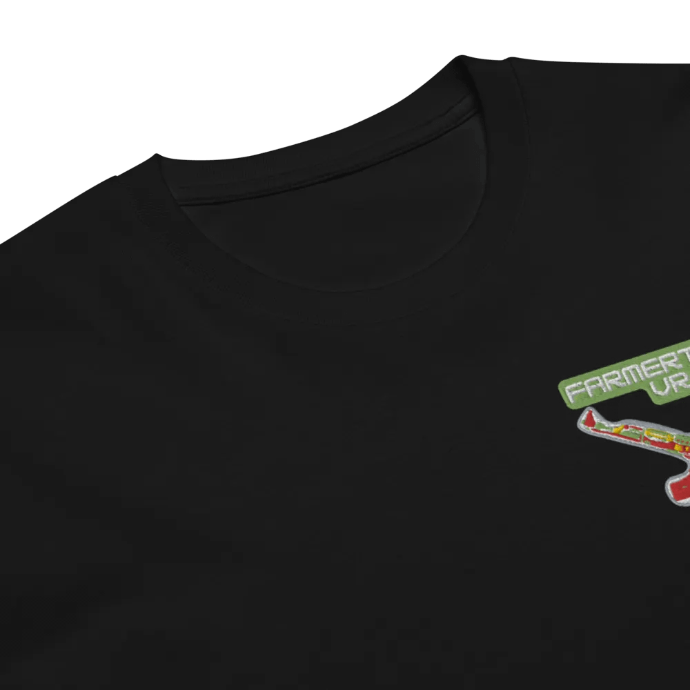 farmertrue font & AK47 Drawn T-Shirt Embroidered Unisex product image (6)