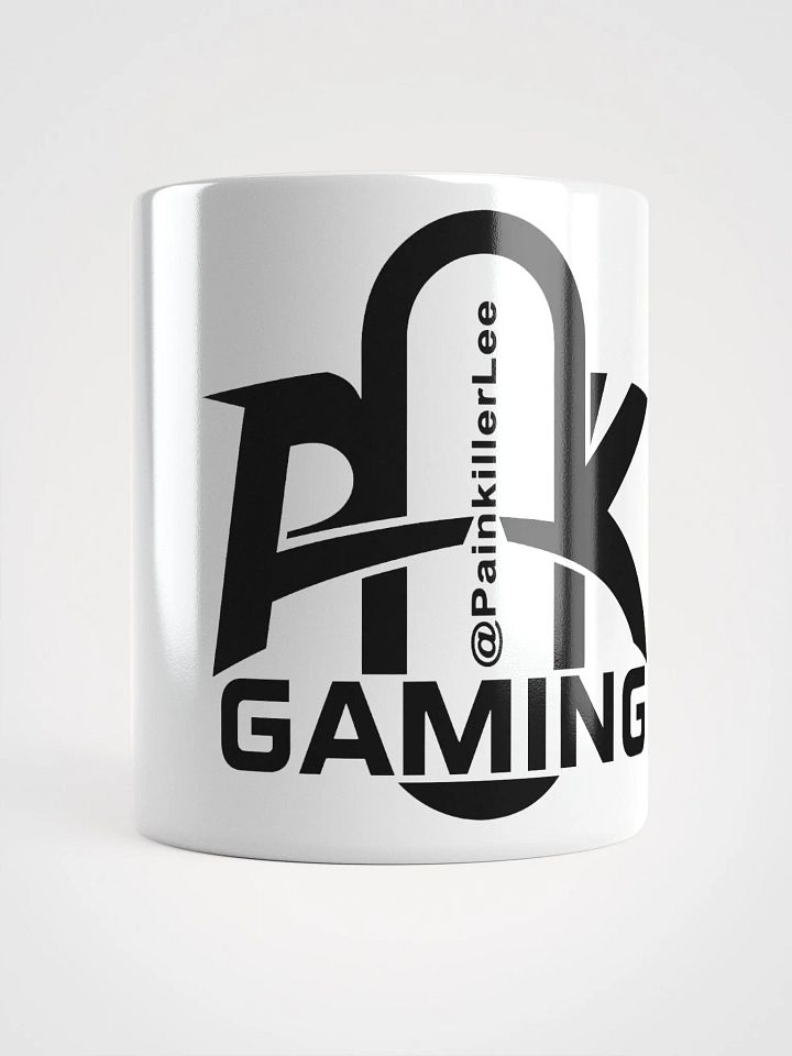 White Mug with PainkillerLee Logo product image (1)