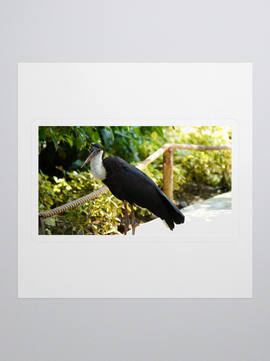 Whimsical Crane Kiss-Cut Stickers product image (1)