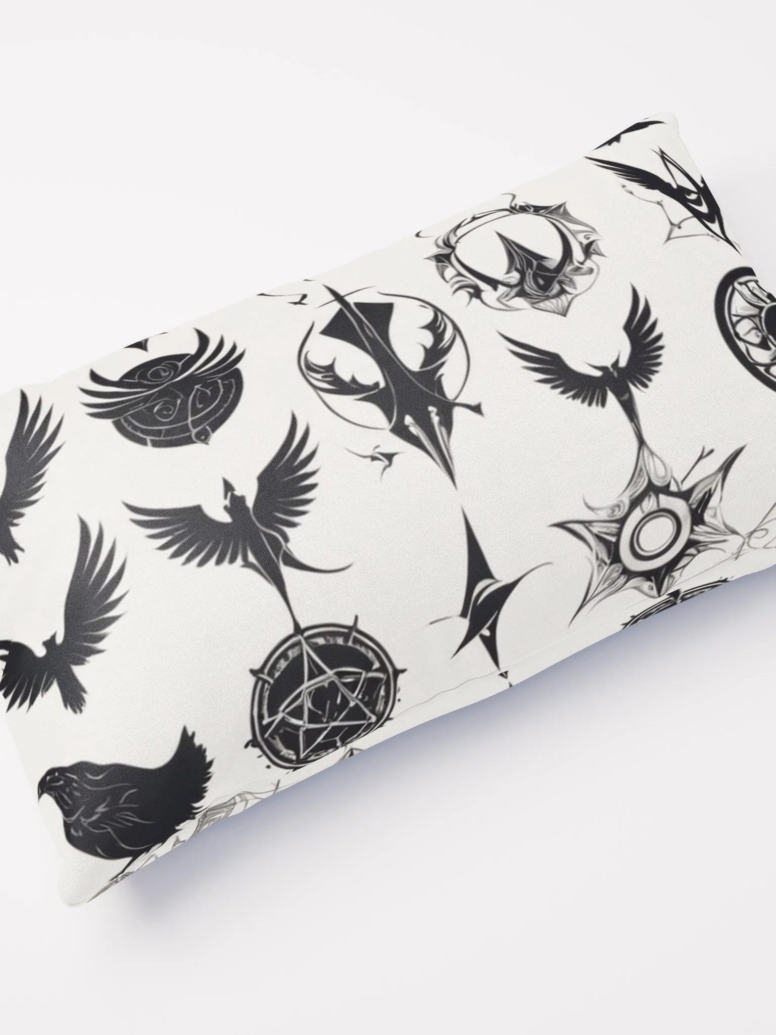 Black and White Symbology Cushion product image (4)