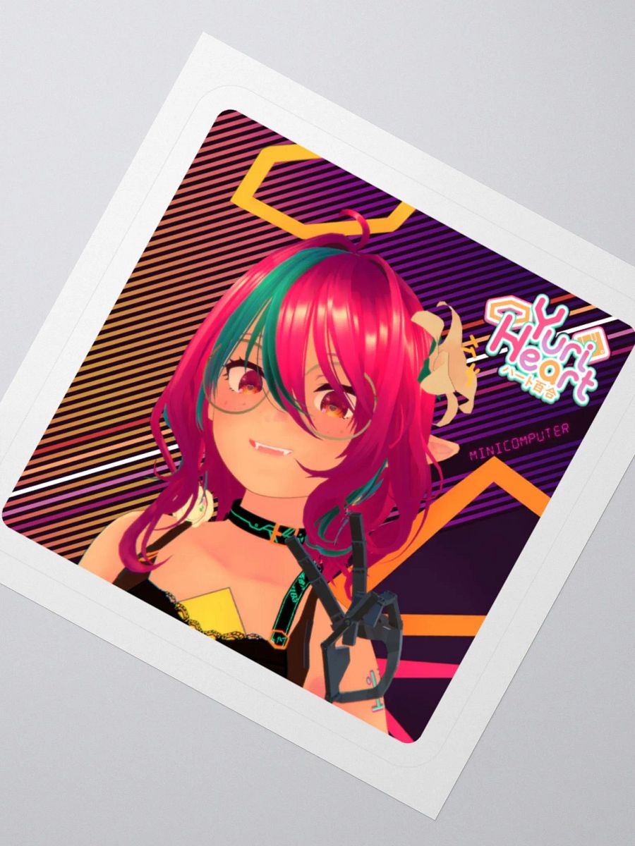 Yuri Heart v1.3b Sticker: Minicomputer Selfie product image (4)