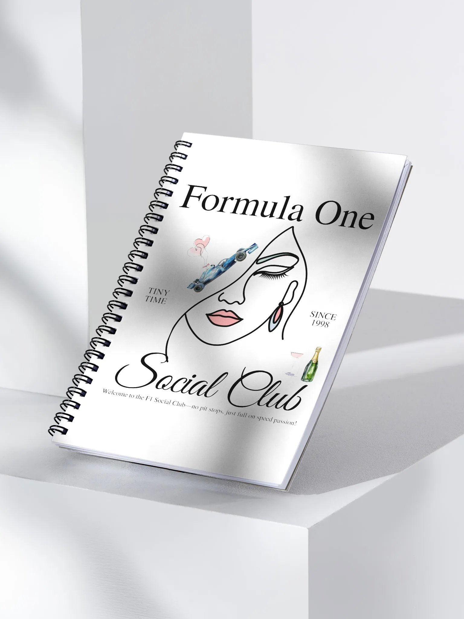 Social Club F1 Spiral Notebook product image (3)