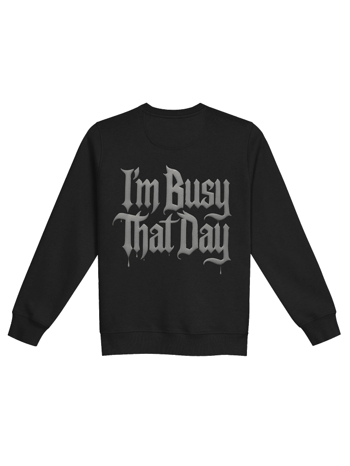 Tracibooo Classic Grey/Black Crewneck product image (2)