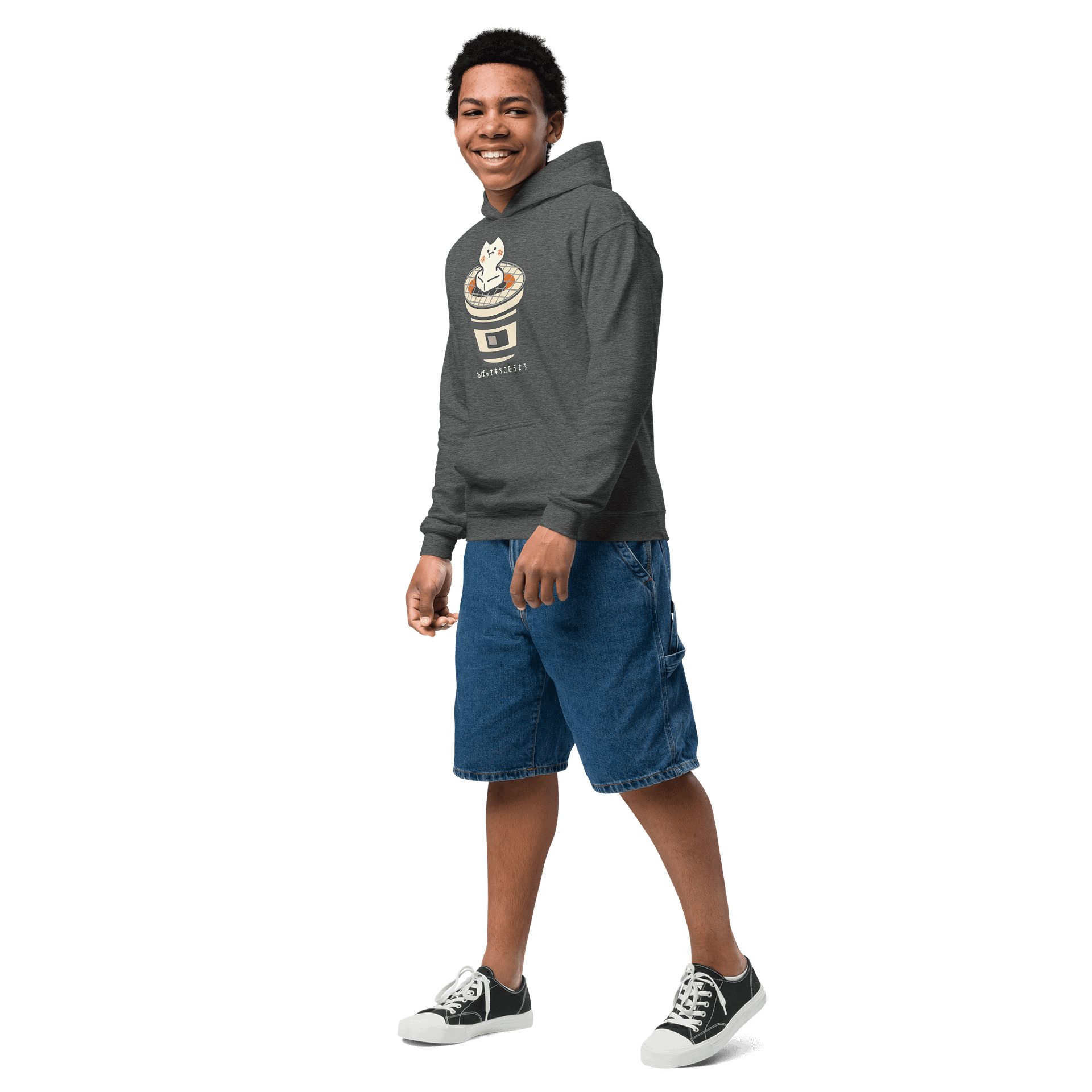 Mochi Cat - Unisex Youth Hoodie product image (13)