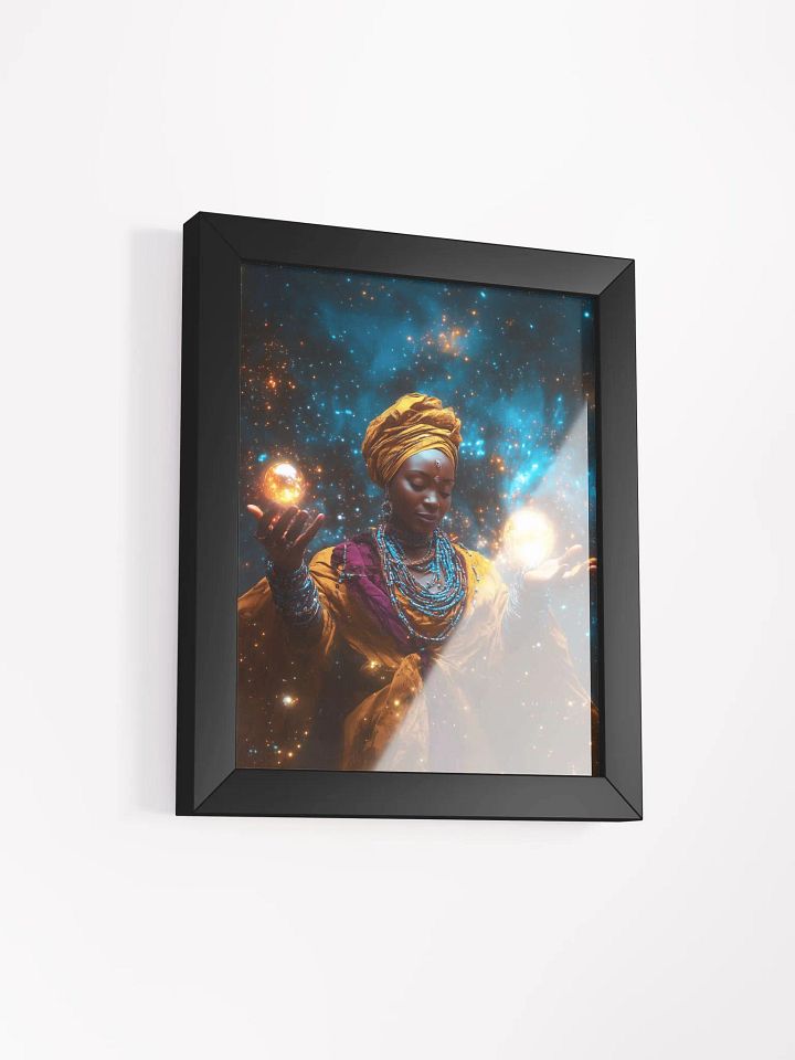 Nana Buluku: The Great Mother of Cosmic Balance - Framed Matte Poster product image (22)