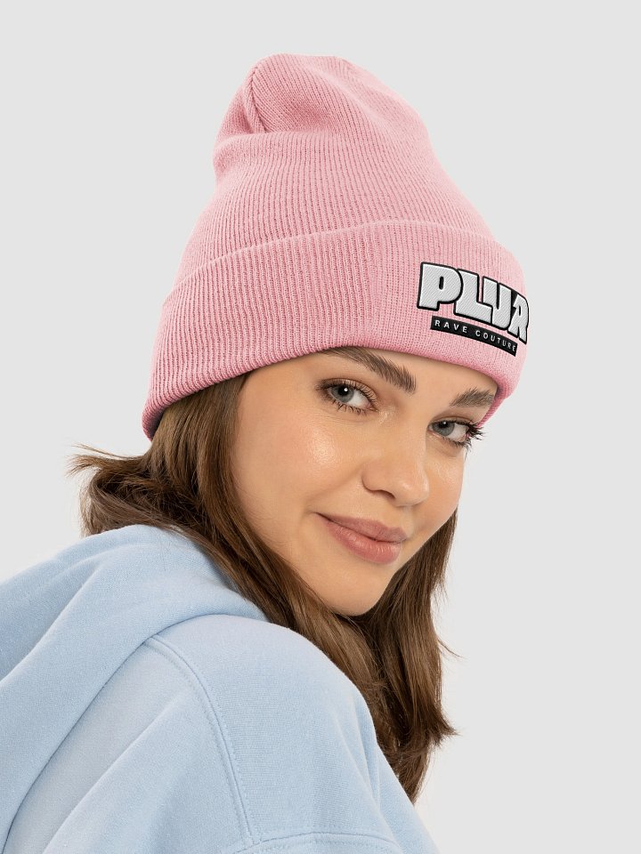 PINK PLUR GRAFFITI BEANIE product image (2)