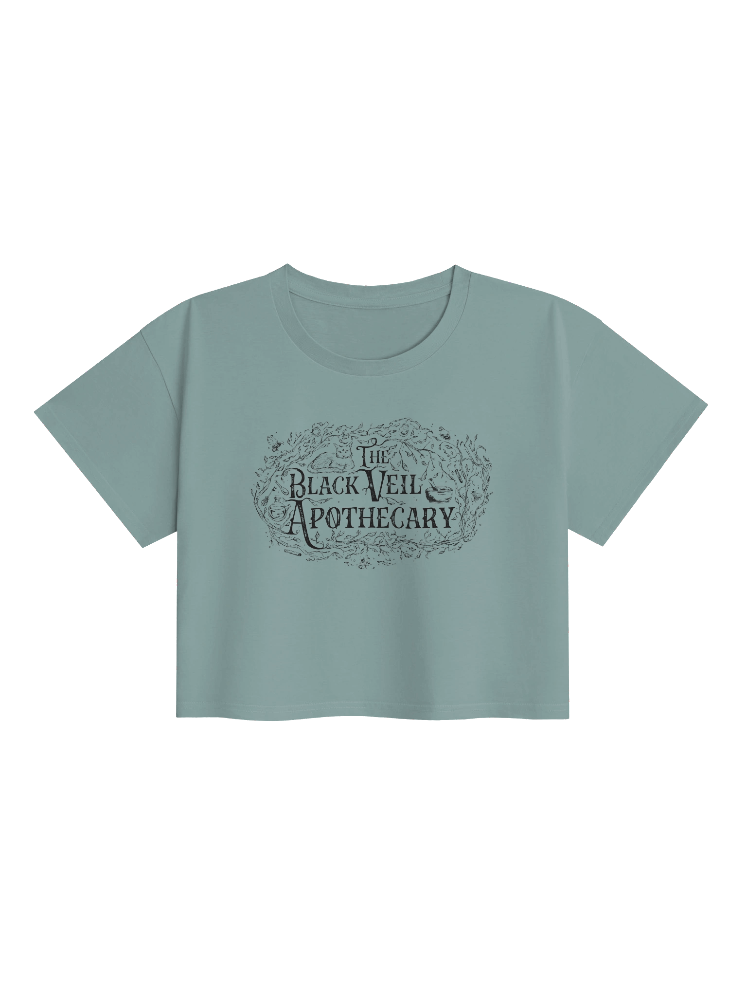 The Black Veil Apothecary Crop Top product image (7)