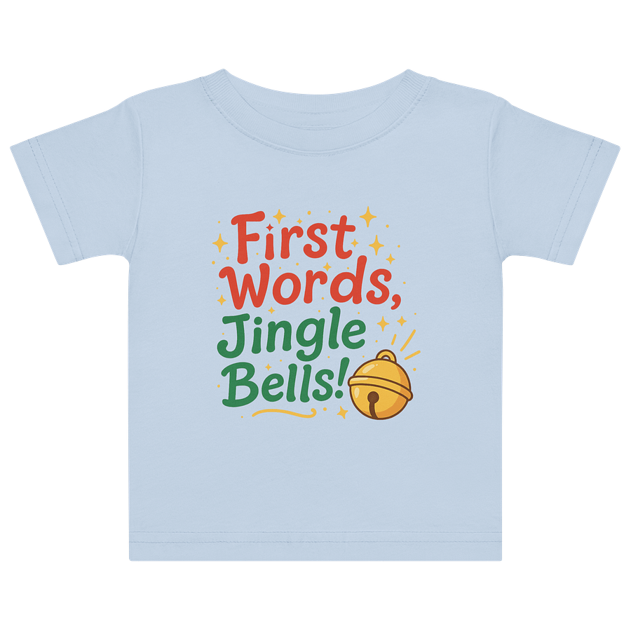 Jingle Bells Baby Jersey T-Shirt product image (1)
