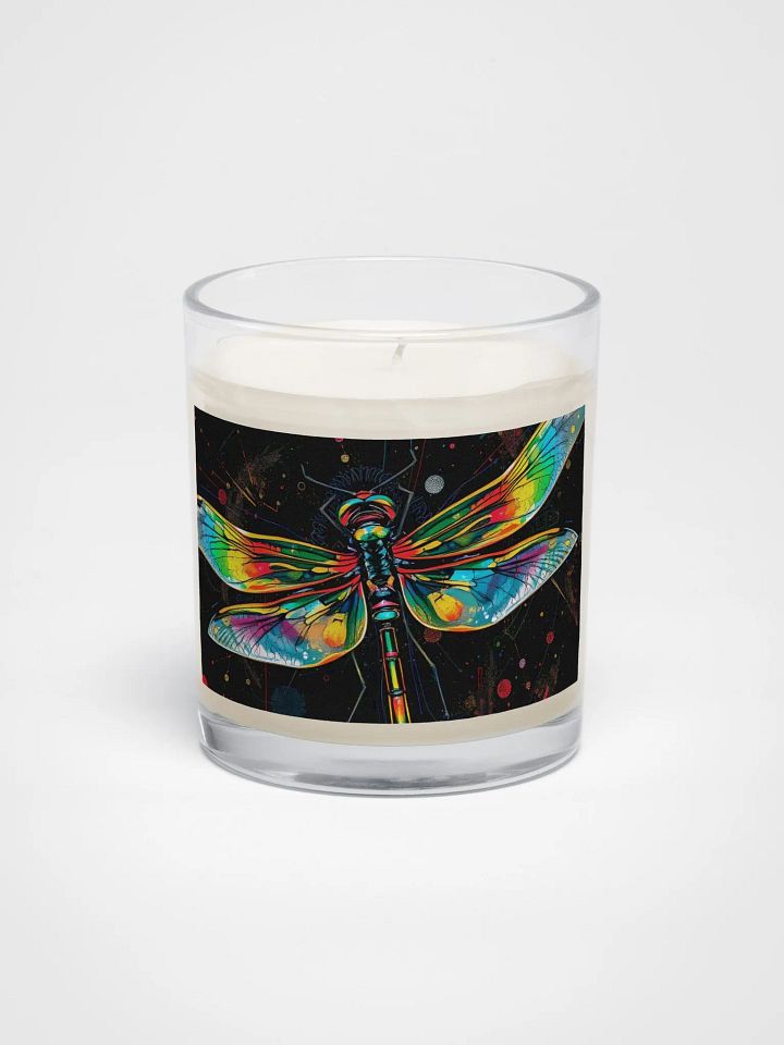 Vibrant Dragonfly Soy Wax Candle product image (1)