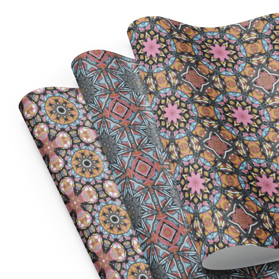Bike Kaleidoscope Pattern WRAPPING PAPER product image (8)