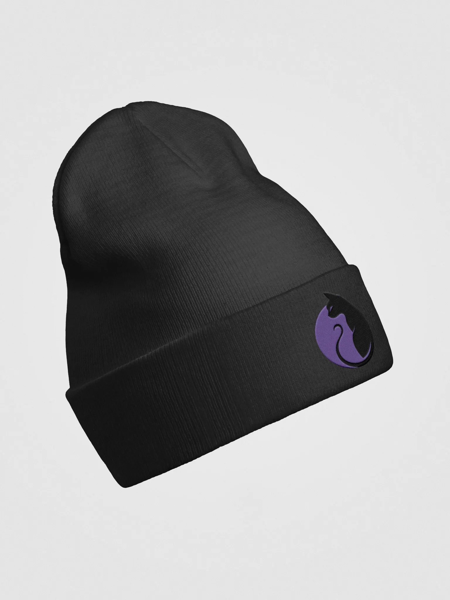 KawaiKitten Deep Black Beanie product image (3)