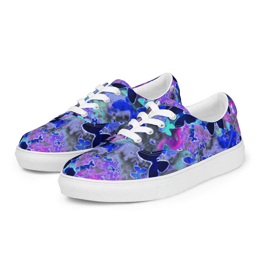 butterfly nebula lace up canvas shoes (womens) product image (3)