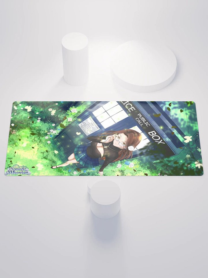 Garden Tardis Gaming Mouse Pad product image (1)