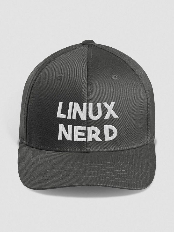 Linux Nerd Fitted Cap product image (1)