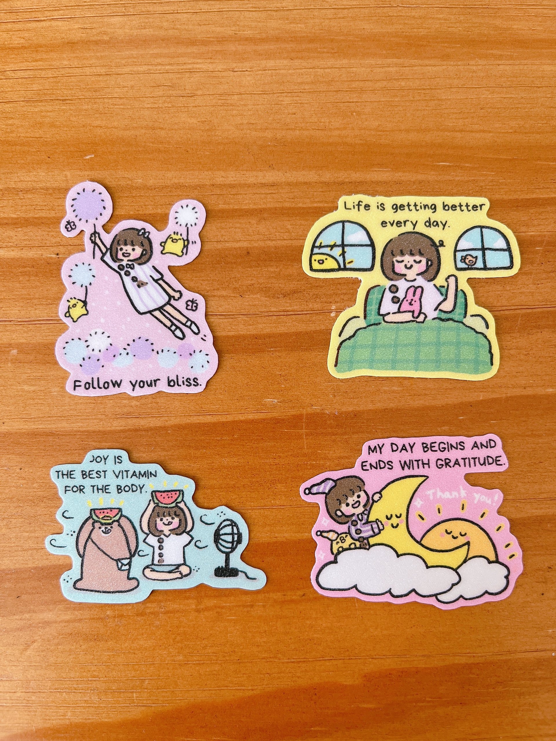 Positivity Glitter Stickers Bundle #7 product image (1)